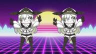 artist:juniper character:juniper_(tomboy) chibi dancing music song:mgmt_-_electric_feel synthwave video // 1280x720, 14s // 3.1MB