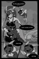 artist:juniper black_and_white character:fodder character:juniper_(tactical) comic gun text // 1278x1931 // 295KB